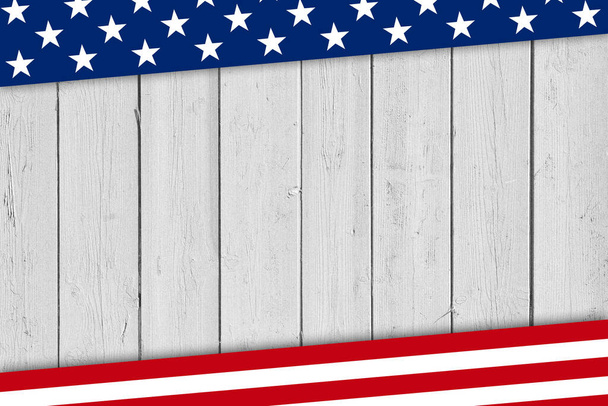 USA zászló koncepció fa háttér  - Fotó, kép