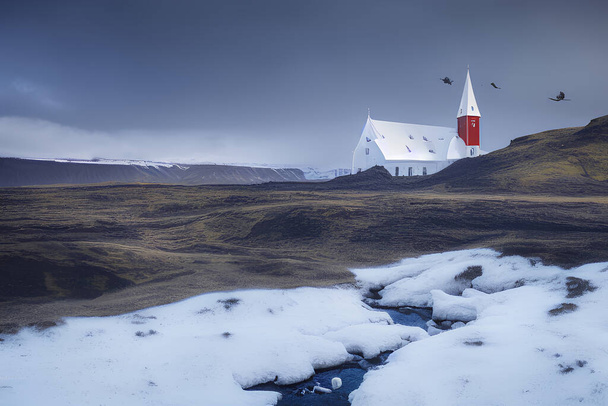 Paysages typiques les plus beaux de l'Islande - Photo, image