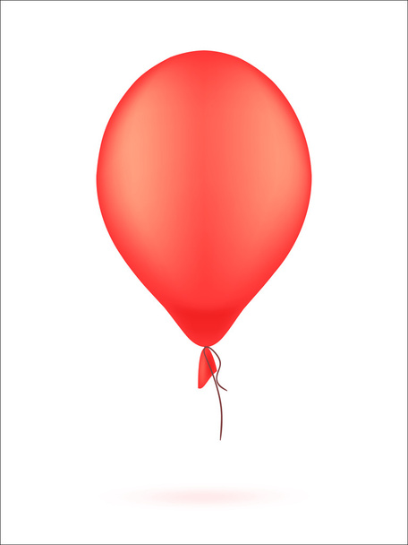 ballon rouge isolé
 - Vecteur, image