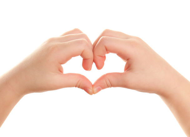 Сердце в форме детских рук
 - Фото, изображение
