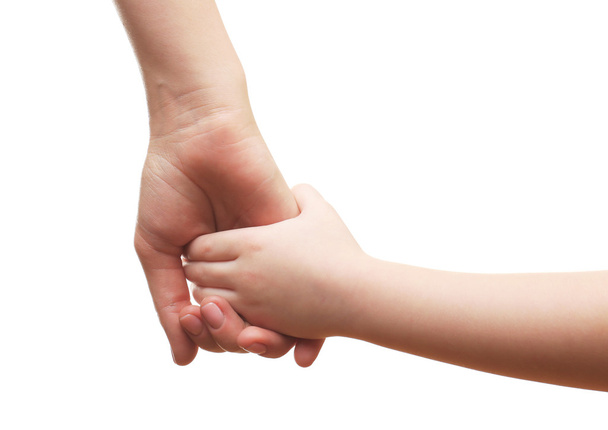 Child and mother hands - 写真・画像