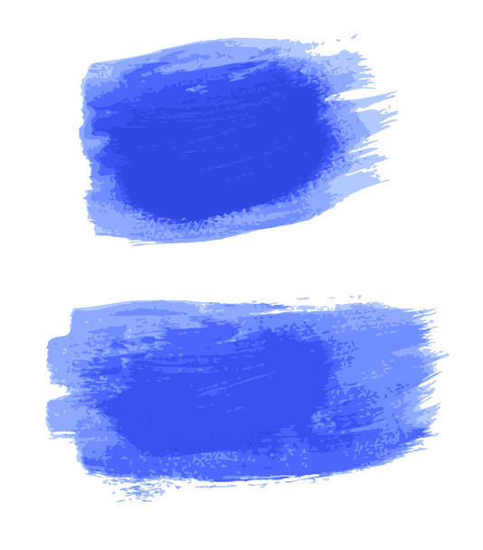 Rusty Blue Paint textuur Banners - Vector, afbeelding