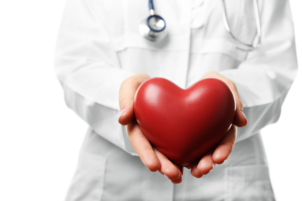 Doctor hands with heart - Фото, зображення