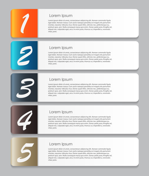 Infographic Design Elements for Your Business Vector Illustratio - Vektor, obrázek
