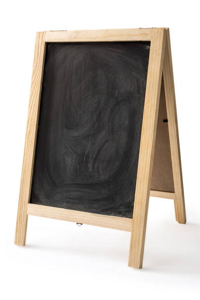 Κιμωλία τρίβονται στο blackboard απομονωθεί  - Φωτογραφία, εικόνα