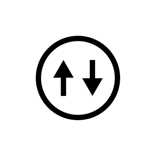 Vektorillustration der Navigationspfeile modernes Symbol - Vektor, Bild
