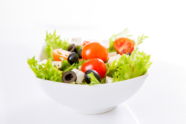 Griekse salade - Foto, afbeelding
