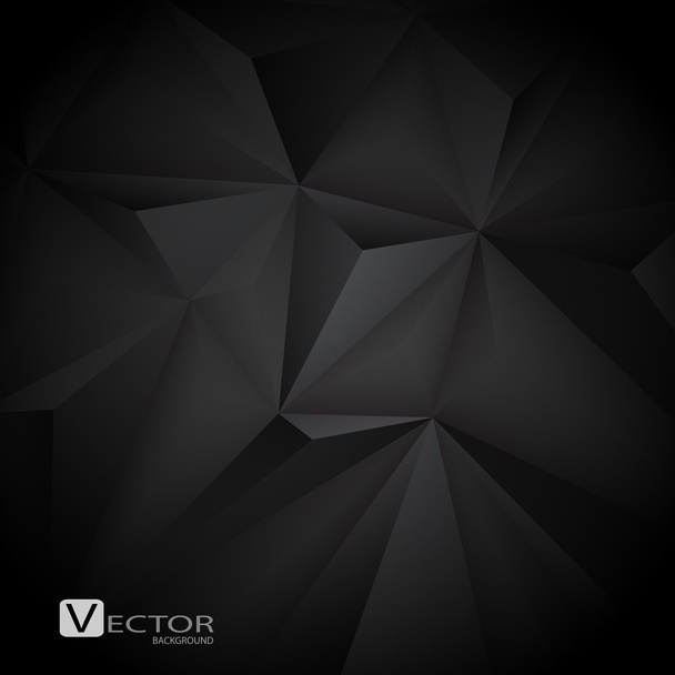 Abstract black background. Vector Illustration - Vector, Image
