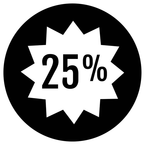 taxa percentual ícone vetor ilustração  - Vetor, Imagem