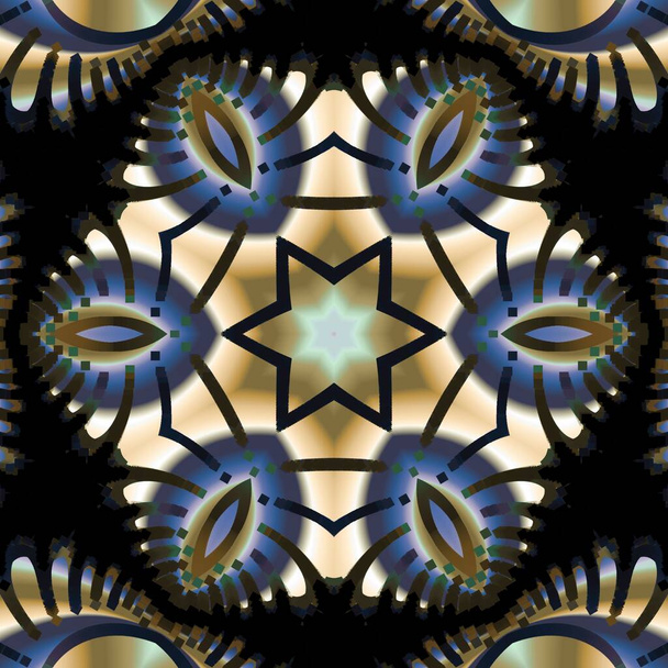Abstract Computer generated Fractal design. A fractal is a never-ending pattern. Fractals are infinitely complex patterns that are self-similar across different scales. Great for cell phone wallpaper - Фото, изображение