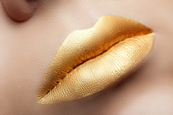 Lèvres dorées
 - Photo, image