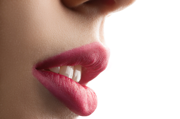 Красные губы - Фото, изображение
