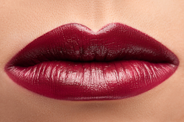 Rode lippen - Foto, afbeelding