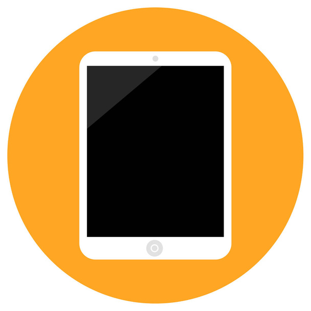 ipad tableta pc icono, signo de vector  - Vector, imagen