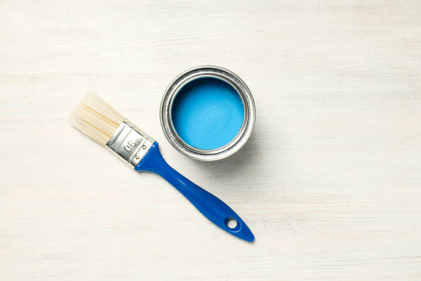 Tools for art and repairing - paint, top view - Fotó, kép