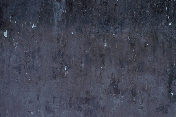 texture of an old wall in a dark shade of color - Foto, afbeelding