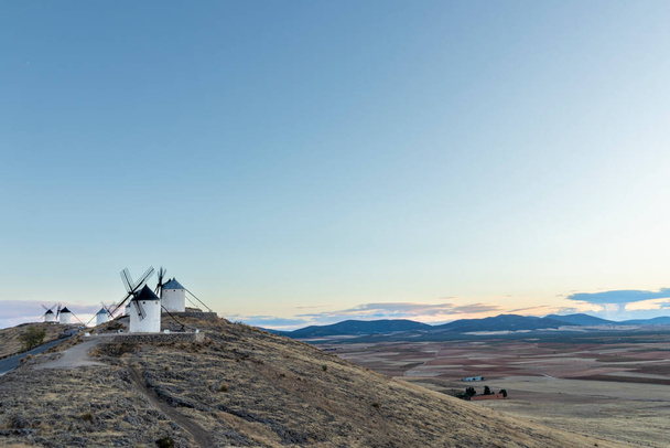 From Don Quixote to Renewable Energy: Legacy of the Windmills of Consuegra - Photo, Image