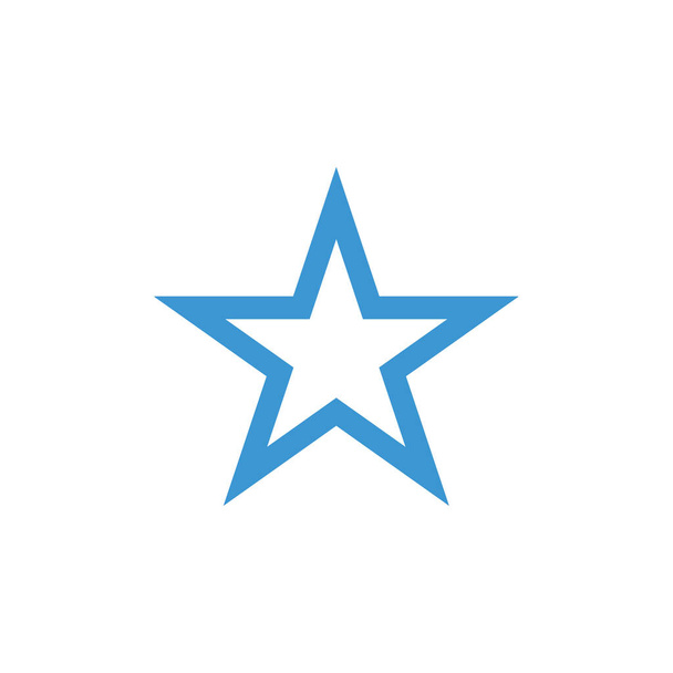 estrella icono logotipo diseño plantilla - Vector, imagen