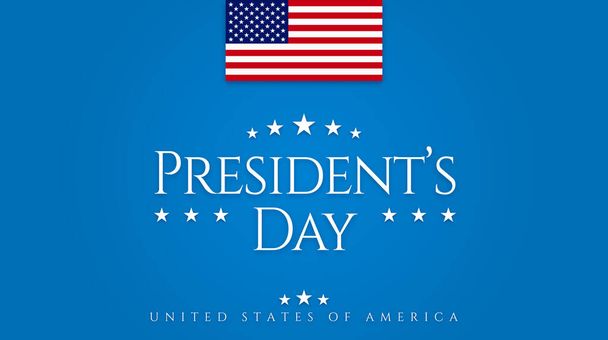 Векторная иллюстрация Дня президента США - Вектор,изображение