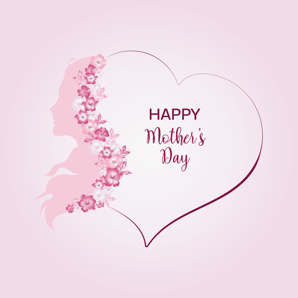 Fondo suave, saludos, tarjeta con el Día de la Madre, Día de la Mujer, Feliz Cumpleaños. Con espacio para texto. - Foto, Imagen