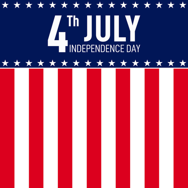 4 July independence day vector illustration - Vector, Image