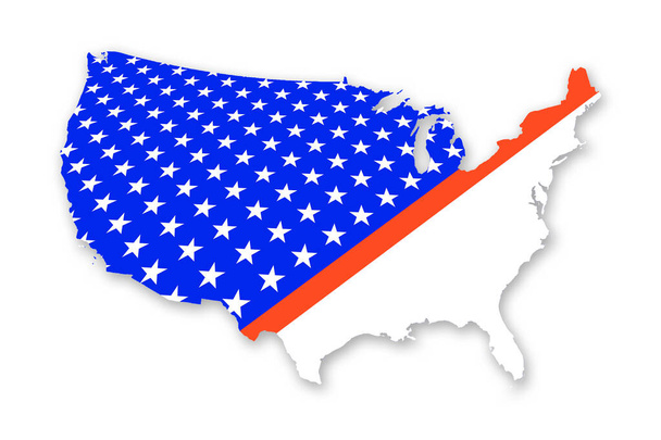 USA flag concept background  - Photo, Image