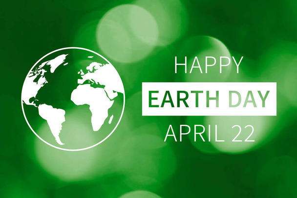 Dia da Terra, 22 de abril, conceito de ecologia - Foto, Imagem