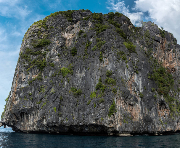 Rock and Mountain in El Nido, Palawan, Philippines. Close up view. - Photo, Image