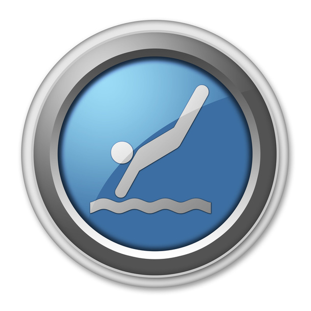 Icon, Button, Pictogram Diving - Fotó, kép
