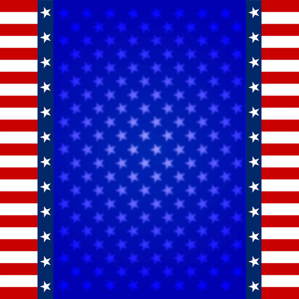 stem, verkiezingsconcept met vlag van de Verenigde Staten van Amerika  - Foto, afbeelding