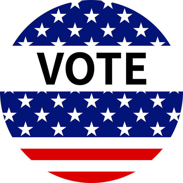 Verenigde Staten verkiezingsvector illustratie - Vector, afbeelding
