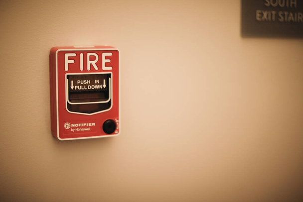emergency service, fire alarm clock, 3d rendering - Fotografie, Obrázek