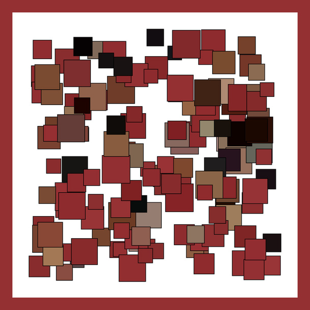 Абстрактні широкі штрихи червоно-чорні
 - Вектор, зображення