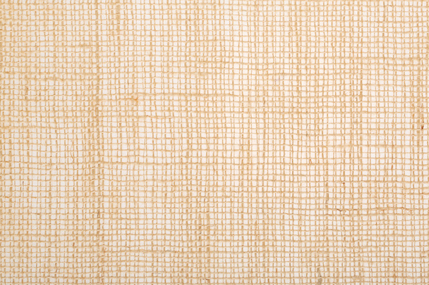 Burlap, brown fabric texture background - Photo, image