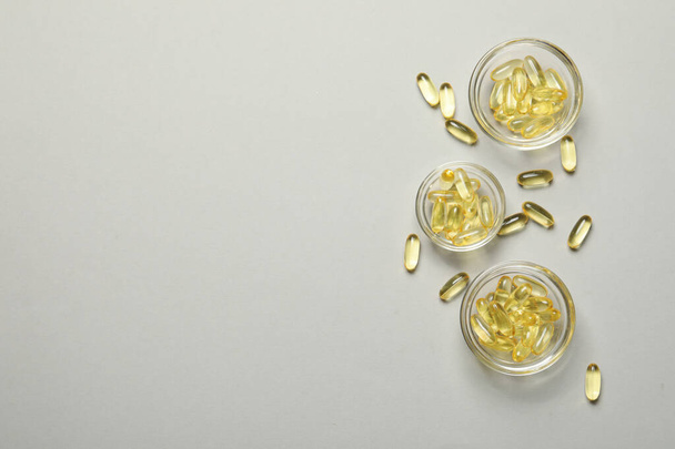 Immunity support capsules - Omega, health care concept - Foto, Bild