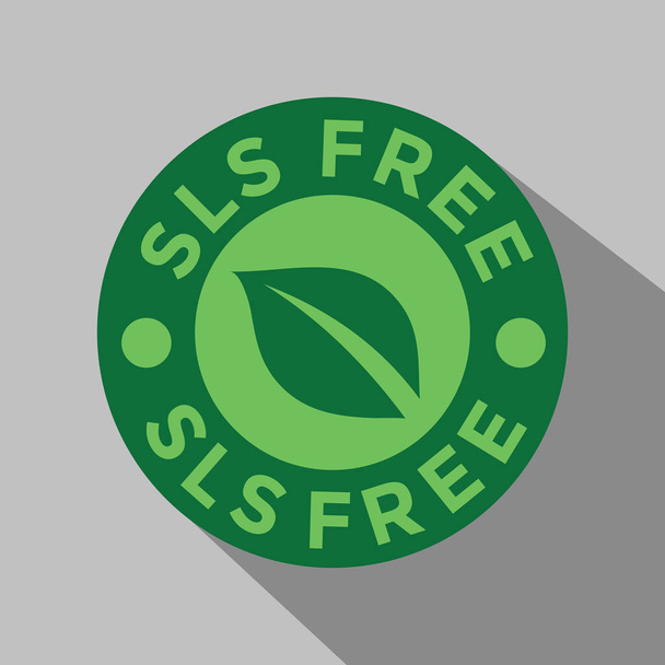 sls tampa de goma libre, color verde, ilustración de vectores  - Vector, imagen