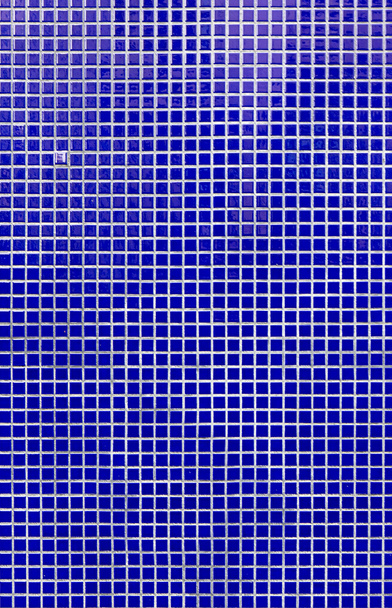 modré cihlová zeď - Fotografie, Obrázek
