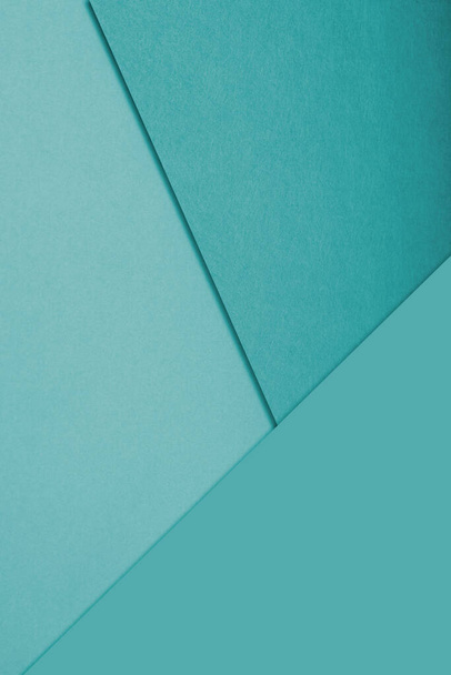 fondo abstracto de papel con verde y azul. - Foto, Imagen