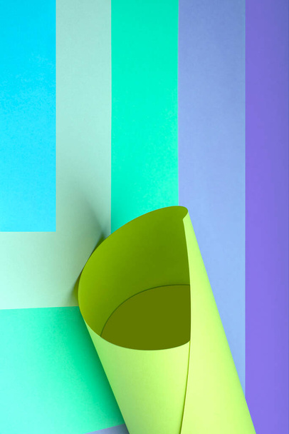abstraktní pozadí barevných listů papíru - Fotografie, Obrázek