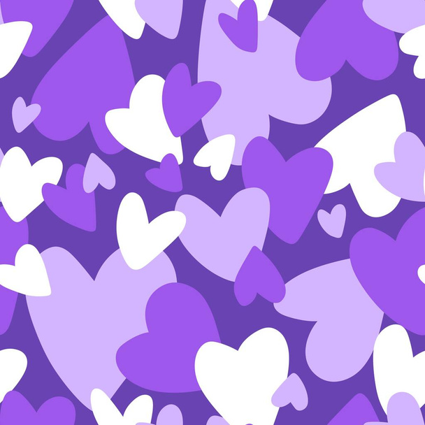 Valentine corações desenhos animados padrão para papel de embrulho e crianças roupas de impressão e tecidos e acessórios e lençóis e têxteis. Ilustração de alta qualidade - Foto, Imagem