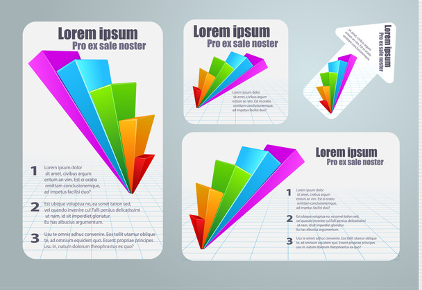 Abstract template brochure for design - Vector, afbeelding