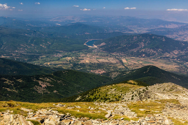 View from Pelister mountain, North Macedonia - Fotoğraf, Görsel
