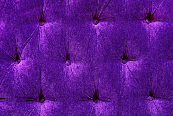 abstract modern purple background of velvet fabric for furniture upholstery. - Photo, Image