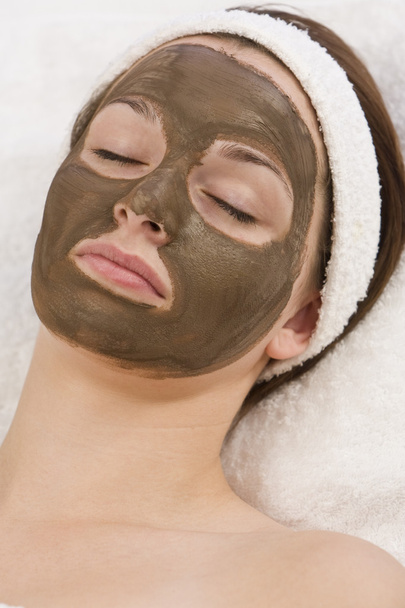 Chocolate Face Mask - Foto, Imagen