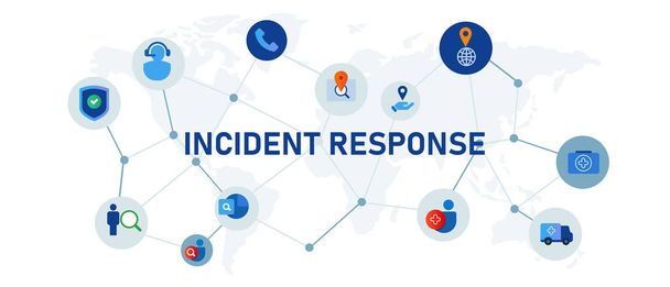 Incident response safety security problem reaction vector illustration - Vector, Image