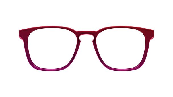 Óculos Isolados sobre fundo branco - Foto, Imagem