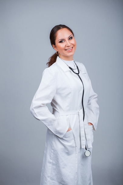 Doctor with stethoscope - Valokuva, kuva