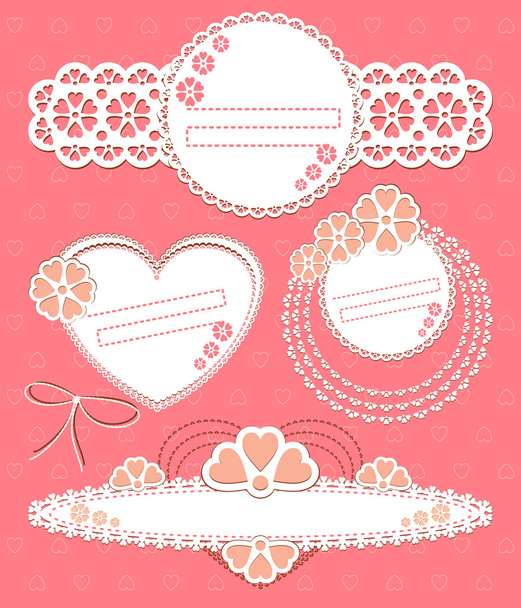 Cute frames collection - Vector, Image