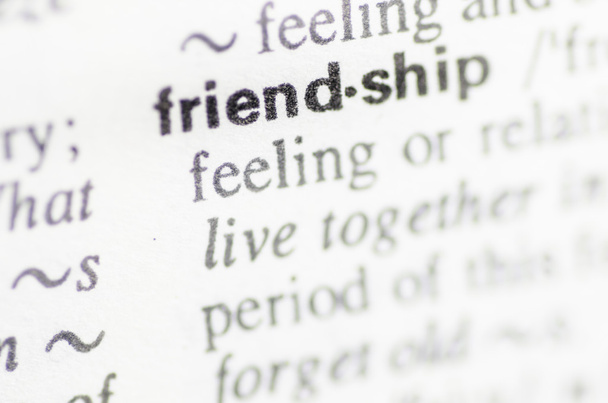 Sanan "ystävyys" sanakirja
 - Valokuva, kuva
