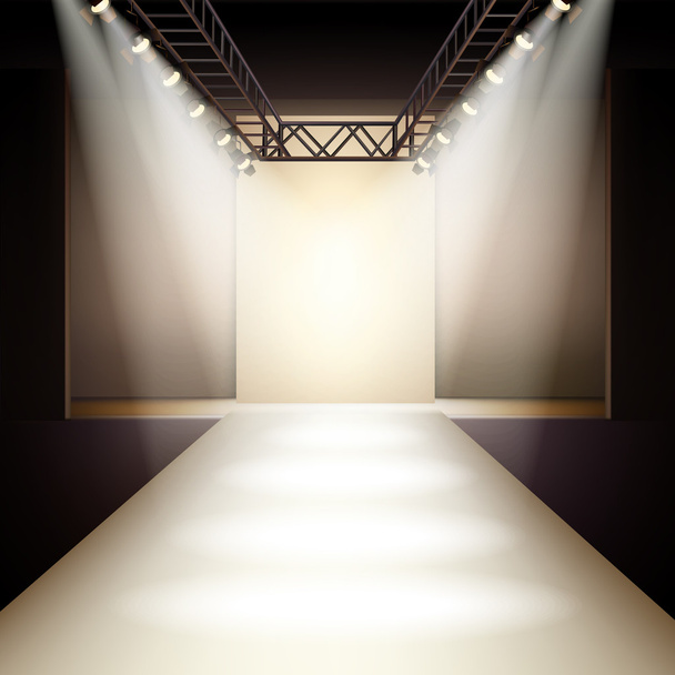 Fashion Runway Background - Vector, Image
